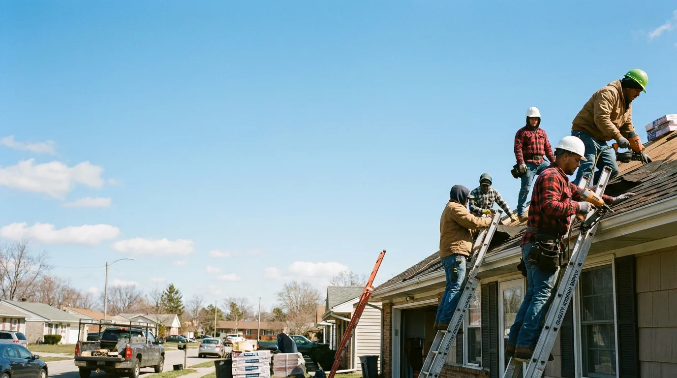 Roofing in Virginia, IL near me